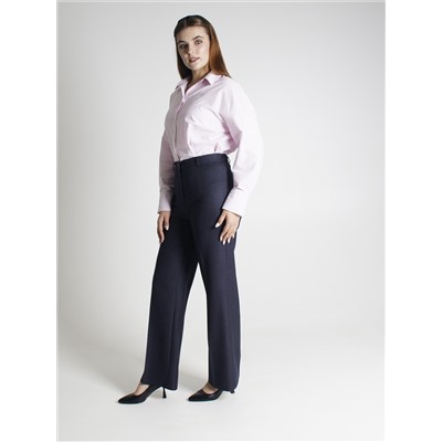 Женские брюки весна-осень Брюки трубы костюмная клетка