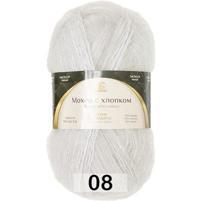 Пряжа Камтекс Мохер с хлопком