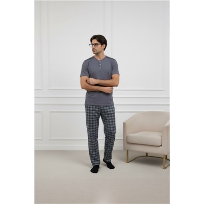 Пижама мужская Клетка С Арт. 10452