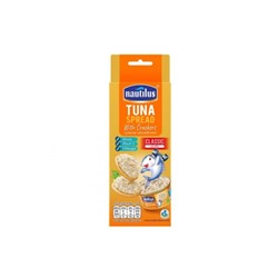 Паста из тунца с крекерами Nautilus Tuna spread with crackers 85 гр