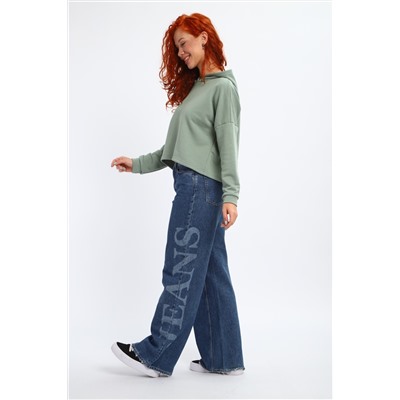 Толстовка укороченная 85559