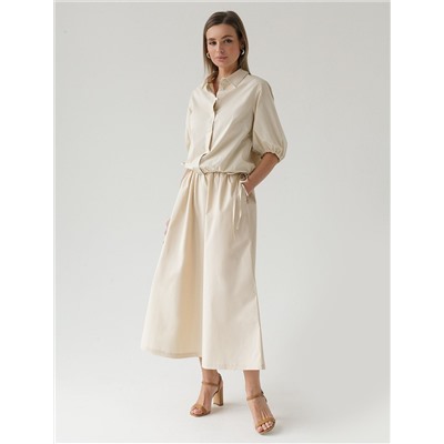 Юбка из легкого хлопкового поплина