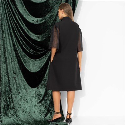 Платье с карманами, Море волнуется (люкс)