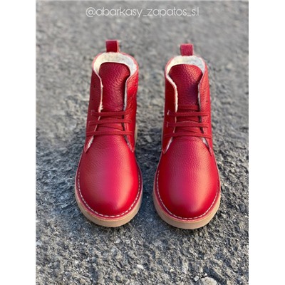 Ab.Zapatos 4619/2 granate+PELLE Mochibol