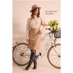 NiV NiV fashion 963 бежевый, Юбка