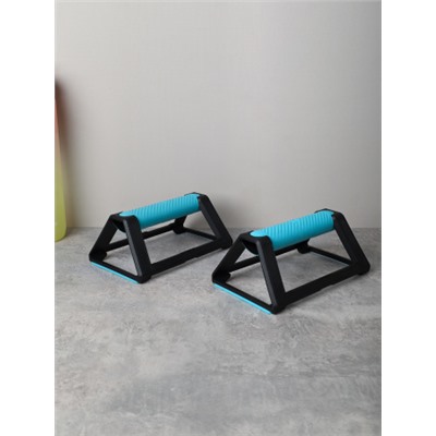 Упоры для отжиманий Woohooo Push-up bars II / комплект 2 шт / синий /уп 50/