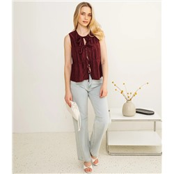 Топ #КТ73601, бордовый