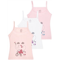 4430 Майка для девочек многоцвет (BAYKAR)