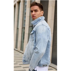 Куртка джинс F211-1272 l.blue