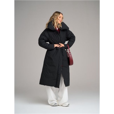 Пуховик женский черный