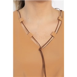 Блуза Свободный вечер (песочная) Б12795-15М