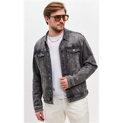 Куртка джинс F311-1296 l.black