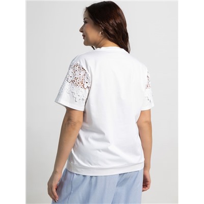 Блуза Флоя (белый) Б15539-4М