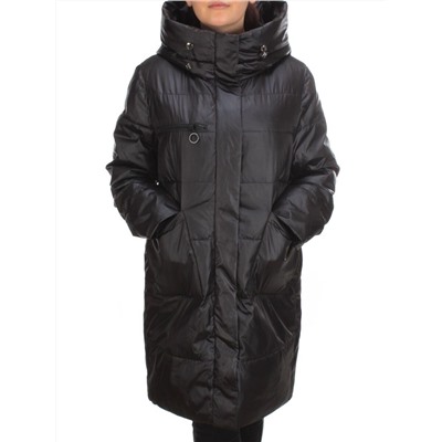 S21122 BLACK Куртка зимняя женская облегченная Y SILK TREE (150 гр. холлофайбер)