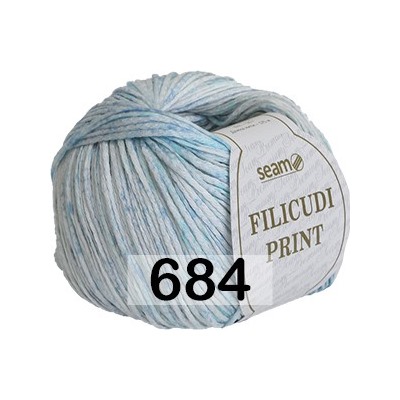Пряжа Сеам Filicudi print