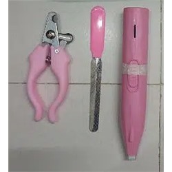 Набор для ухода за животными Когтерезка + триммер PET Grooming Hair Clipper