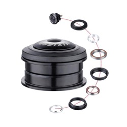 Рулевая колонка MIXIEER QLP-34 размер 1-1/8"х44x30 высота 10.5мм пром.подш. вес 102г /уп100
