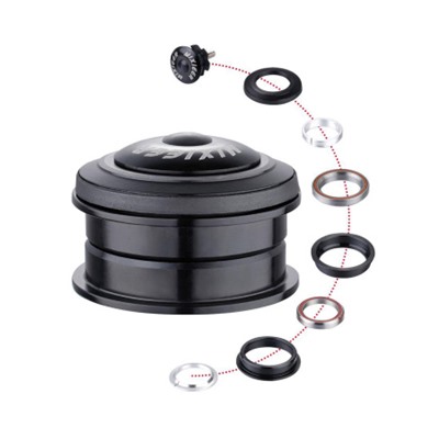 Рулевая колонка MIXIEER QLP-34 размер 1-1/8"х44x30 высота 10.5мм пром.подш. вес 102г /уп100