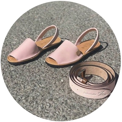 AB.ZAPATOS · 503-8 · NOB · rosa+Ab.Zapatos Pelle cinturon (140) Nude АКЦИЯ &##x1f4a5;