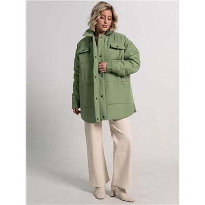 Куртка демисезонная Асель (зеленая) Б15319-39М