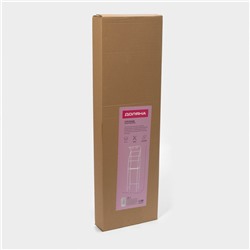 Стеллаж над унитазом со штангой для сушки, 47×25×175 см, белый