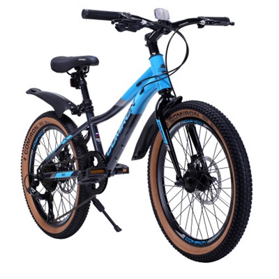 Велосипед 20" рама 10" 7sp COMIRON SMART ригид синий