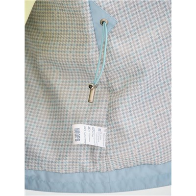 Плащ женский голубой