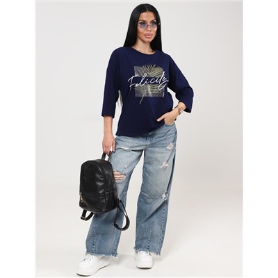 Хоста - футболка чернильный