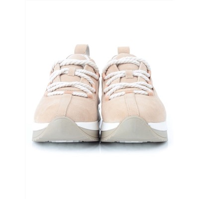 03-5950-6 BEIGE Полуботинки женские (натуральная замша)
