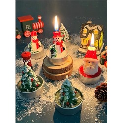 Новогодние свечи "Merry Christmas" в ассортименте