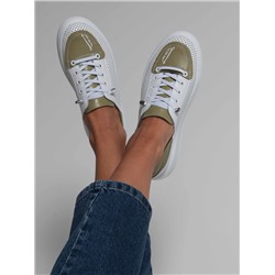 Кеды ED'ART 163.P.LusiR2'w.Белый авокадо