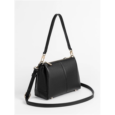 Женская кожаная сумка Richet 3107LG 889 Черный