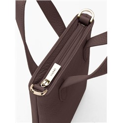 Женская кожаная сумка Richet 3261LG 804 Коричневый