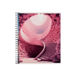 Набор тетрадей Calligrata «Геометрия в природе», 3 штуки, 96 листов, на гребне, обложка из мелованного картона