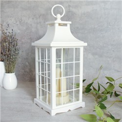 Светильник фонарь настольный 33 см три свечи / YR2369W /уп 24/от батареек