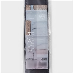 Органайзер для хранения белья LaDо́m, 7 ячеек, 33.5×30.5×10 см, графитовый