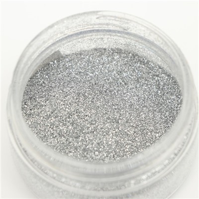 Блёстки пищевые КондиМир малой фракции, серебро, 5 г