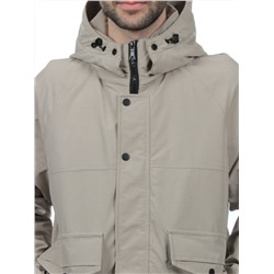 8897 BEIGE Куртка мужская зимняя облегченная (130 гр. холлофайбер)
