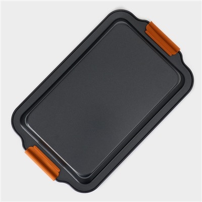 Противень для выпечки Magistro French Bakery, 37.5×23×4.7 см, антипригарное покрытие