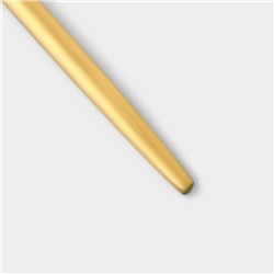 Ложка чайная Magistro «Фолк», длина 13.2 см, нержавеющая сталь, золотистая