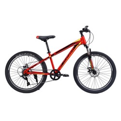 Велосипед 24" Krypton Hyperion KH10R24 7sp огненный феррари