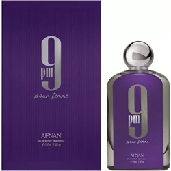 AFNAN 9 PM PURPLE edp (w) 100ml