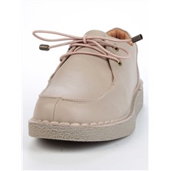 01-D7583-5 BEIGE Ботинки демисезонные женские (натуральная кожа)