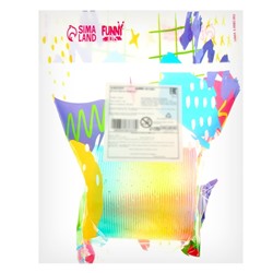 Пружинка - радуга «Блеск», d=6.5 см, МИКС