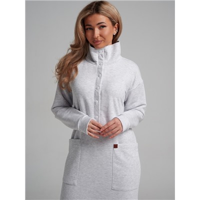 978 Платье "Меланж/серый"