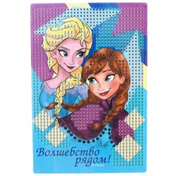 Алмазная мозаика с частичным заполнением для детей «Холодное сердце», 15 х 10 см