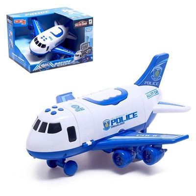 УЦЕНКА Парковка «Полицейский самолёт», световые и звуковые эффекты