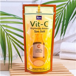 Скраб для тела с Витамином С солевой для сияния кожи Yoko VIT-C, 300 гр. Таиланд
