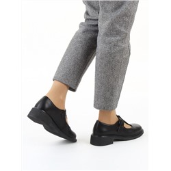 06-M47-15 BLACK Туфли женские (натуральная кожа)