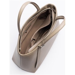 Женская кожаная сумка Richet 3286LN 854 Тауп